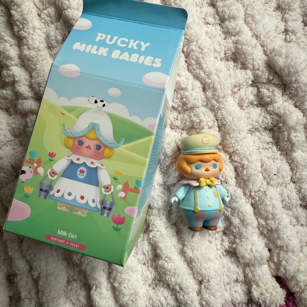 POPMART Pucky Milk Babies Milk Boy
